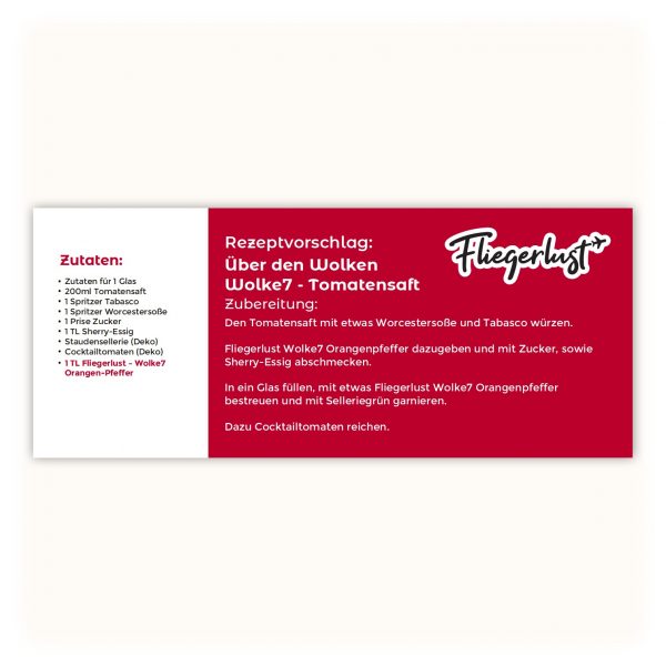 Wolke 7 - Premium Würzmischung für Tomatensaft