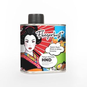 HND - Tokyo Haneda - Japan Style Black & White Sesame
