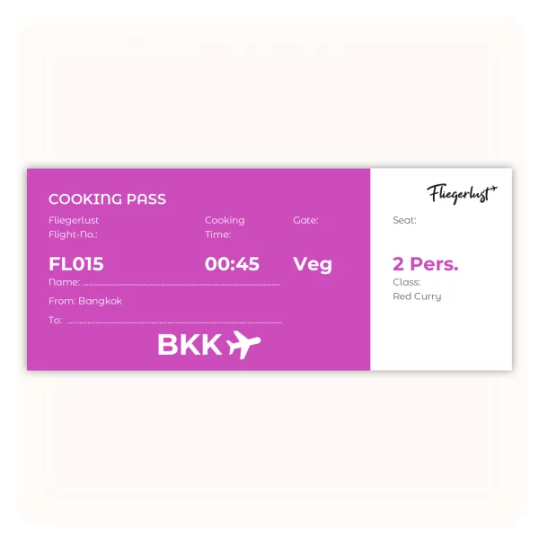 BKK - Bangkok - Tuk Tuk Thai Red Curry